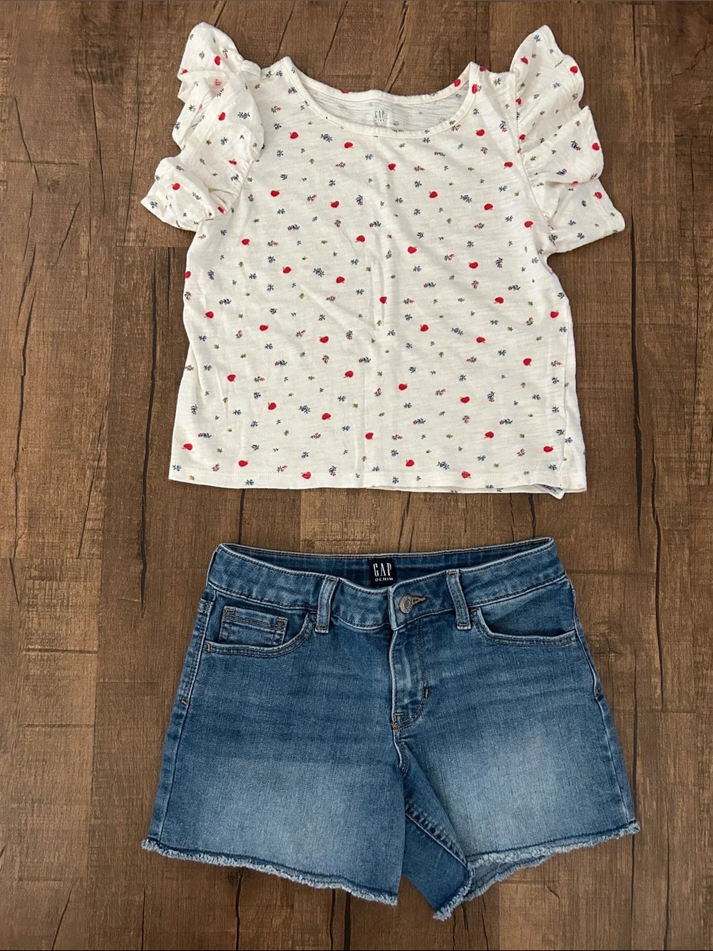 GAP Girls Bundle Pants Shorts Long Sleeve
